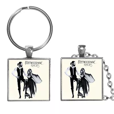 Fleetwood Mac Rumours Album Cover Image Keychain Or Necklace Rock & Roll Jewelry • $12.95