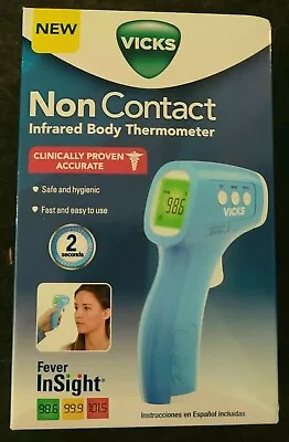 New Vicks Non-Contact Infrared Body Thermometer Clinically Proven Accurate (K3) • $16.83