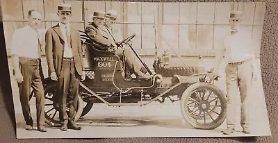 Original Nineteen 04 Maxwell Automobile Photograph.  Advertising • $120