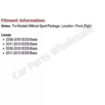 Fender For 2006-2013 Lexus IS250 IS350 Front Passenger Side Primed Steel • $123.62