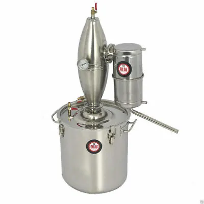 Alcohol Oil Still Vodka Hydrolat Distiller Brewing K Moonshine Alembic 70L/18Gal • $581.90