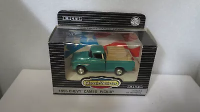 1/43 Ertl Classic Vehicles 1955 Chevy Cameo Pickup Truck Green Old Stock • $49.99