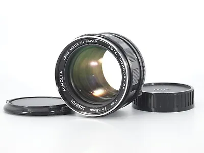 Minolta AUTO ROKKOR-PF 58mm F/1.4 Manual Focus Standard Prime Lens [Very Good] • $81.99