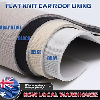 Advanced Flat Knit Headliner Foam Roof Lining Materials Auto Boat Re-Upholstery • $115.30