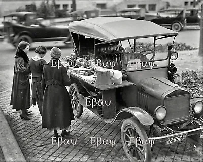 Vintage Food Truck 1919 8X10 Photo Reprint • $16.50