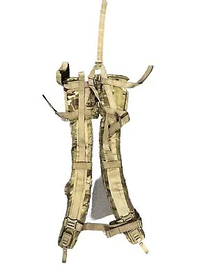 US Army MOLLE II Large Rucksack Shoulder Straps (FRAME) OCP / Multicam- Parts • $27.69