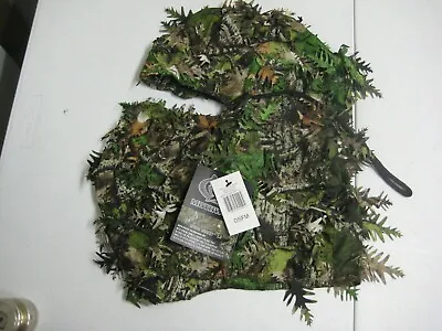  Turkey Hunting Camo 3D Leafy Facemask Hood Hat OSFM Mothwing Spring Mimicry 2.0 • $9.99