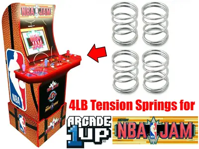 Arcade1up NBA JAM - 4LB Tension Springs UPGRADE! (4pcs) • $9.99