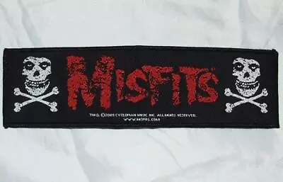 Misfits Cross Bones Logo Sew On Patch Punk • $6.26