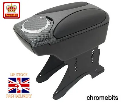 Carbon Armrest Arm Rest Console For VW Touran Bora Polo Golf • $64.13