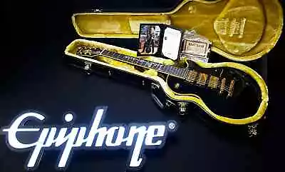 Epiphone Joe Bonamassa Signature  Black Beauty  Les Paul Custom 2020 Black • $2499