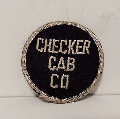 Vintage Checker Cab Co. Patch Taxi Driver Embroidered Sew-on • $19.99