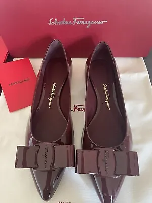 Authentic Ferragamo Vara Shoes • $600