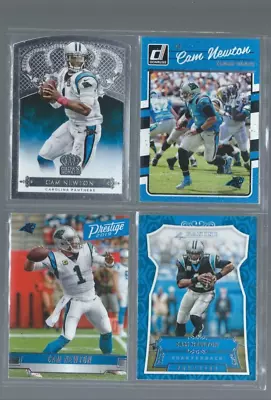 4 Card Lot Of Cam Newton No Dupes Panthers-auburn #22 • $1.50