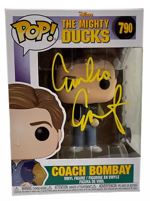 Emilio Estevez Signed Mighty Ducks Funko Pop Figure Bombay 790 Autograph Beckett • $9.99