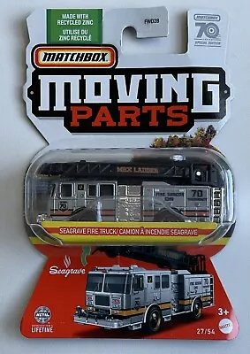 Matchbox 70 Yrs Special Edition Moving Parts Seagrave Fire Truck • $6.88