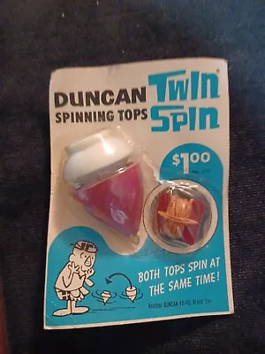 Duncan Twin Spin Spin Top No. 310 Red And White NIB NOS Vintage Spin Top  • $25