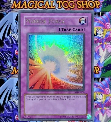 Yugioh Mirror Force Metal Raiders Ultra Rare MRD-138 Holo Bleed Original Print • $79.97