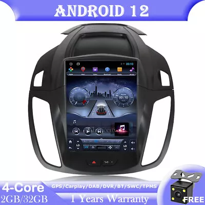 9.7 Android 12 Head Unit Radio GPS SAT Navi Carplay WIFI BT For Ford Kuga Escape • $619.37