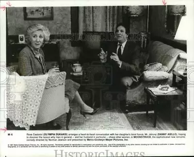 1987 Press Photo Olympia Dukakis Danny Aiello Star In The Comedy  Moonstruck  • $17.99