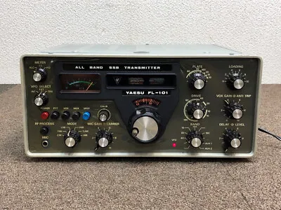 As-is : Yaesu Fl-101 All Band Ssb Transmitter  • $900