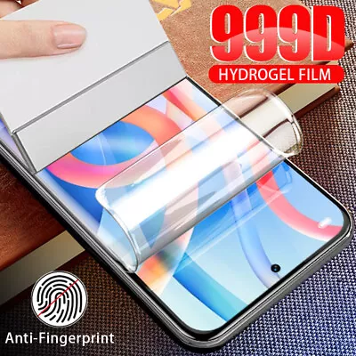 For Xiaomi Mi 12T Redmi Note 11 10 9 8 Pro Hydrogel Film Soft Screen Protector • $5.05