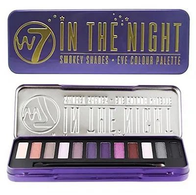 W7 In The Night Eye Shadow Pallet 12 Shades • £7.99