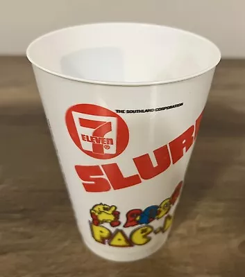 Vintage Old PAC-MAN 1983 Series Slurpee Bally Video Game Arcade Plastic Cup 80’s • $29