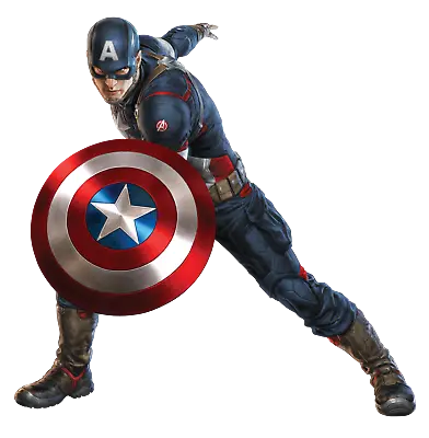 Captain America Marvel Avengers 3d View Wall Sticker Removable Children Room 6 • £13.99