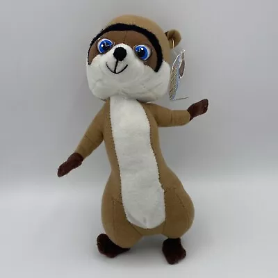 DreamWorks Over The Hedge RJ Plush Raccoon 8 Inch Nanco Stuffed Animal Toy • $9