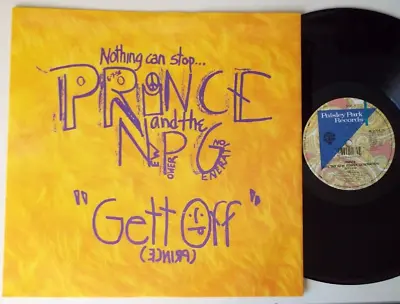 £4.99 • Buy Prince And The Npg - Gett Off. 12 . W0056t. Uk. 1991