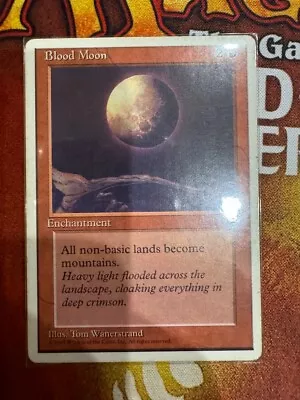 MTG Blood Moon Chronicles Regular Rare LP • $7.99