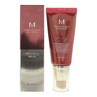 Missha Perfect Cover No.23 Natural Beige BB Cream SPF42 50ml • $18.64