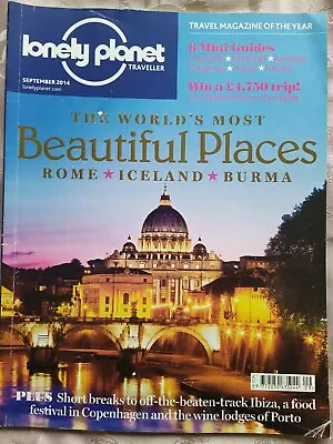 Lonely Planet Travel Magazine - Beautiful Places 2014... • £1.50