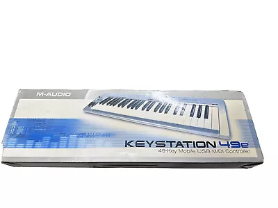 M-Audio Keystation 49ES 49-NOTE USB Midi Controller Keyboard With Power Supply • $53.99