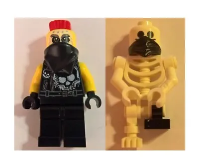 LEGO 70643 - Ninjago - Chopper Maroon & Skeleton - MINI FIG / MINI FIGURES • $33.80