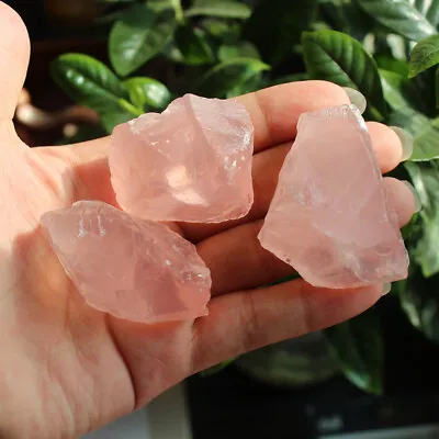 $2.29 • Buy Pink Rose Quartz Natural Raw Rough Crystal Mineral Specimen Rock Stone