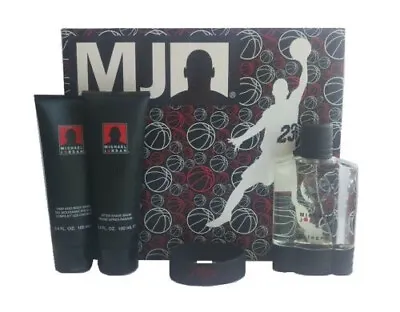Michael Jordan Men 4 Pieces Gift Set 3.4 Oz Eau De Cologne Spray Nib • $49.89