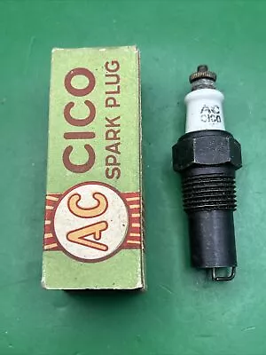 AC Hit Miss Maytag Gas Engine Spark Plug Long Reach METZ Motor Car --NOS W-BOX-- • $85