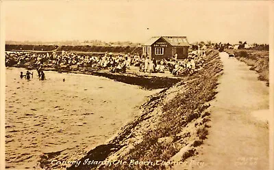 K829 Thorney Bay Canvey Island The Beach Cafe Teas Unposted Vgc • £4.99