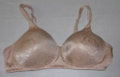 Vanity Fair - Wirefree  Slightly Padded Cups - Style 72296 - Beige Floral - 38B • $12.49