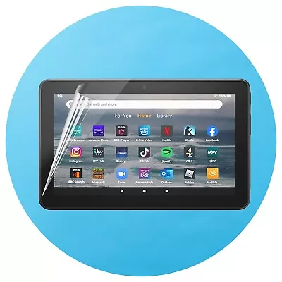 3-Pack Screen Protector For Amazon Fire 7 2022 Tablet Only Fits 12th Generation • £3.99