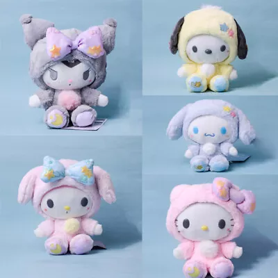 23cm Cartoon Kuromi Hello Kitty My Melody Cinnamoroll Pillow Plush Toy Kids Gift • $23.99