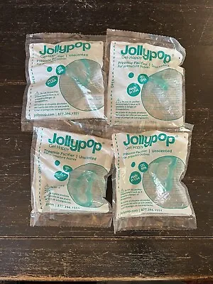 (4) JollyPop Pacifier Preemie. Green Unscented • $7.99