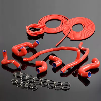 $77.62 • Buy Silicone Radiator Hose + Vacuum Kit Fit For BMW 88-1993 E30 M20 325 6CY Non-A/C