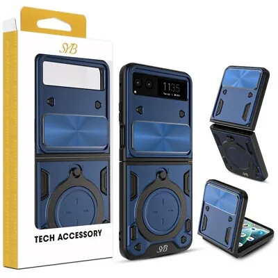 10X Of SYB Anti-Drop Hybrid Protector Case W/ Ring Stand For Motorola Razr 2023 • $100