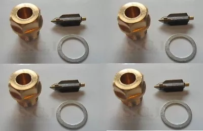 $45.50 • Buy KAWASAKI KZ900 Z1 KZ1000 PERFORMANCE CARB FLOAT NEEDLE AND SEAT ASSEMBLIES X 4