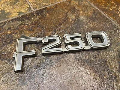 1982 1983 1984 1985 1986 Ford F-250 Fender Emblem Badge • $18.10
