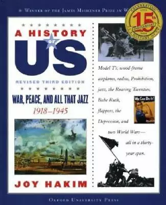 A History Of US: War Peace And All That Jazz: 1918-1945 A History Of US - GOOD • $4.39