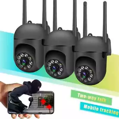 1080P WIFI IP Camera Wireless Outdoor CCTV HD PTZ Smart Home Security IR Camera • £20.99